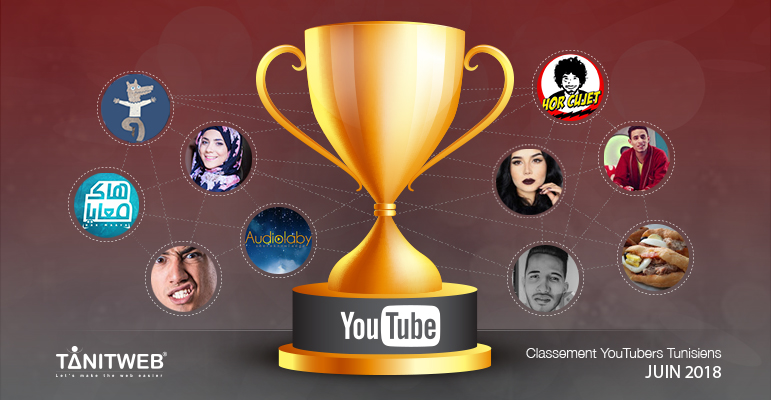 Classement Chaine Youtubeurs tunisiens – Juin 2018